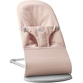 BabyBj&ouml;rn Bliss bebek beşiği, dokuma melanj, a&ccedil;ık pembe