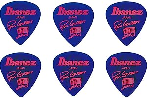 Ibanez B1000PG-JB - Plettri autografati Paul Gilbert, 6 pz, colore: Blu