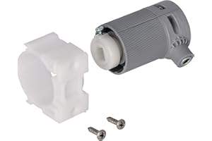 WAREMA Getriebe Beipack für Raffstoren, Außenjalousie, Übersetzung 2:1, rechts, Set mit Getriebehalter+Getriebe+Schrauben