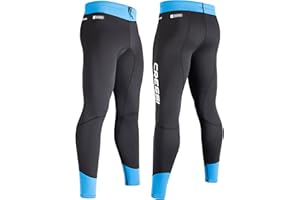 CRESSI Guardian Man - Giacca, Gilet o Pantaloni Uomo in Neoprene Bifoderato 2mm, per Nuoto, Snorkeling, SUP, Surf, Kayak e Altri Sport Acquatici, Nero/Blu