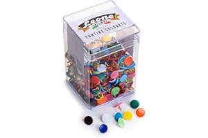 Puntine Colorate Leone Dell'Era - Mischiate in Barattolo da 500 pezzi