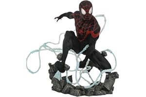DIAMOND SELECT TOYS MARVEL PREMIER COLLECTION MILES MORALES STATUE, Multicolore, 22.8 cm
