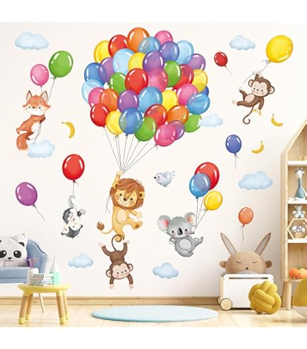 Adesivo Da Parete Rimovibile Winnie The Pooh, Tigre, Altalena Legata Agli Alberi Con Maialino - Baby Wall Decal - Italia - Foto 12