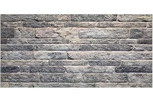 IZODEKOR Paneles imitacion ladrillo-Revestimiento de paredes, paneles de poliestireno para salón,cocina,baño, dormitorio y Teras, paneles decorativos 3d para uso interiores y exterior|Viaje oriental