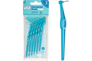 TePe Angle Vinklad Mellanrumsborste, Blå, 0.6mm/ISO 3, 6-pack