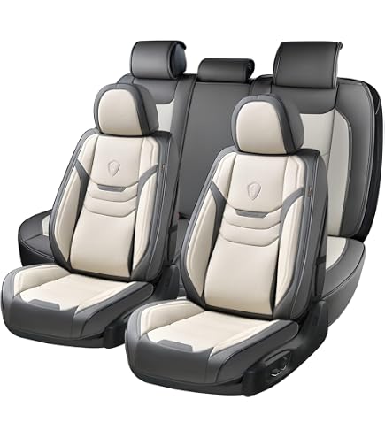 SAPUBK Fodere Sedili Anteriori Chevy Express & GMC Savanna 1996-2009 – Coprisedili In Neoprene Traspirante, Comodi E Resistenti, Sostituzione Perfetta Per Sedili Captain