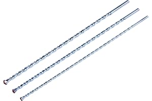 Amtech F2800 Set per Trapano in Muratura, Multicolore, 400 mm