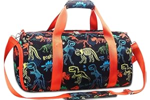 RHCPFOVR Sac de Sport pour Filles,Licorne Sac de Voyage de Nuit Sac de Transport pour Gym Sport Danse avec Compartiment à Chaussures et Poche Humide