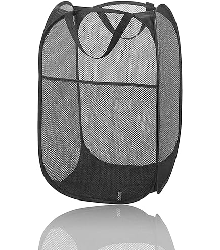 APOLLO Pop-up Wäschekorb - Leicht, Faltbar & Mehrfarbig | Ideal Für Reise, Camping Oder Gäste | 19,8x20,7x2,5 Cm (zusammengefaltet)