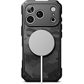 Ringke iPhone 17 Pro MAX Case [Rugged Gear Magnetic Camo Black] | Compatible with MagSafe, Camera Button Protection, Non-Slip