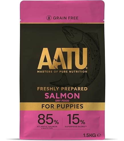 Eden Puppy Cuisine Trockenfutter Für Welpen - 2 Kg, Mit Lachs, Huhn, Truthahn, Hering, Ente, Getreidefrei