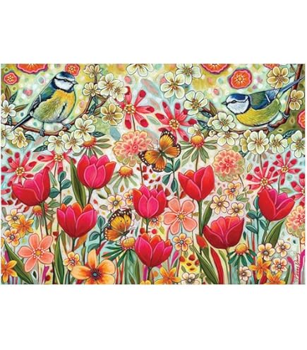 Cobble Hill 500 Piece Puzzle - A Touch Of Warmth With Sample Poster