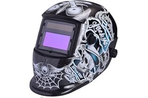 Nuzamas, maschera per casco da saldatura, ad energia solare, protezione viso per Arc Tig Mig rettifica al plasma con regolazione della gamma DIN4/9-13, protezione UV/IV DIN16