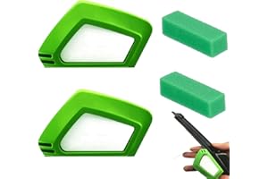 GRASSLANDY Scheibenwischer Schneider, 2 Stück Scheibenwischer Nachschneider, Scheibenwischer Trimmer Restaurator Mit Reinigungsschwamm Scheibenwischer Reparatur Werkzeug Windschutzscheibe Kratzer