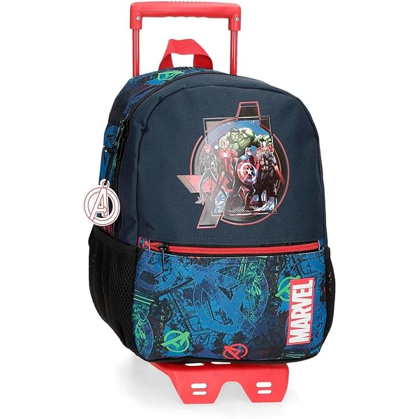 Safta PINOCCHIO - Mochila Escolar, Con Diseño 3D, Adaptable A Carro