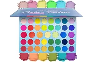 Beauty Glazed Paleta cieni do powiek, 39 kolorów, błyszczące, złote cienie do powiek, wysoko pigmentowane, matowe i wodoodporne, gładkie, naturalne, wspaniałe palety do makijażu oczu