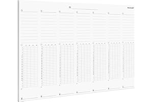 PACKLIST Planificador de Estudio Semanal - Organizador Académico, Horario Semanal y Diario - Objetivos, Temarios, Lista de Tareas, Notas, Horas de Estudio - Planificador Oposiciones