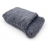 SOGUD 4 Parmak Cila Eldiveni Mikrofiber &ndash; Araba Pasta Cila Uygulama Pedi, Wax Pad, Ultra Emici, &Ccedil;izmez Boya Koruma, Yıkanabil