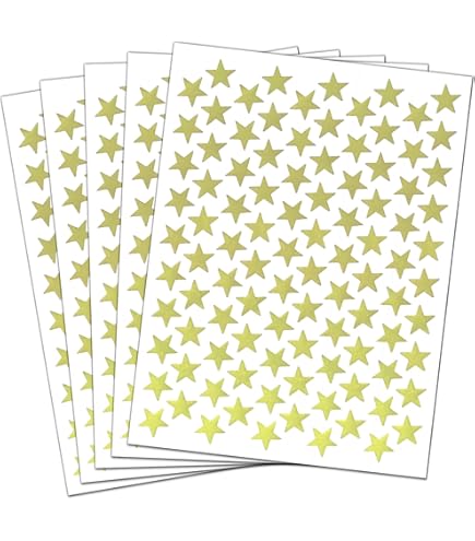 Adesivi Natalizi A Stella Avery Zweckform - 86 Pezzi Per Decorazioni Festive - Foto 12