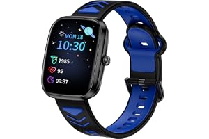 POKUJNFY Barn Smartwatch för Pojkar Flickor Barn 1,75 Tum Fitness Klocka