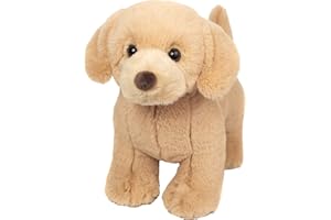 HERMANN TEDDY Teddy Hermann 91978 Golden Retriever - Peluche a forma di cane in piedi, 30 cm