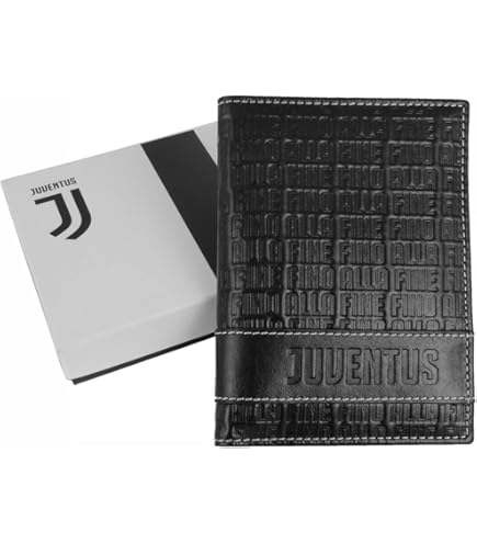 Portafoglio Juventus Giemme Ufficiale - Con Cerniera E Logo Ricamato, Modello PS 07519 - Foto 11