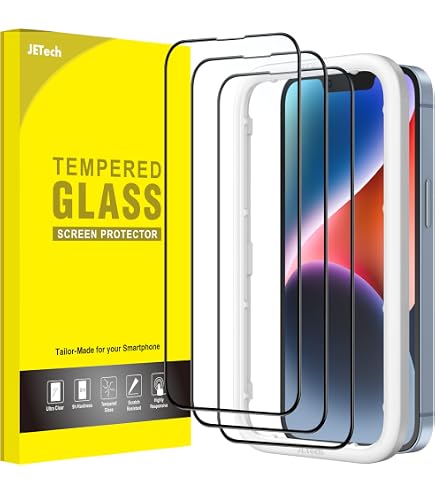 MAGIC APP Schutzglas Für IPhone 14/15 & Modelle – 9H Härte, ölabweisend, Einfach Zu Montieren