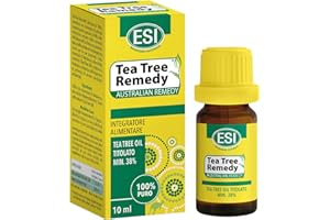 ESI - Tea Tree Remedy Oil, Olio Biologico, Integratore Alimentare, Migliora la Resistenza Fisiologica a Severe Condizioni Ambientali, Supporta le Prime Vie Respiratorie, Senza Glutine e Vegan, 10 ml