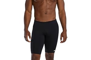 TYR Durafast Elite Athletic Jammer męski strój kąpielowy, Czarny, 36