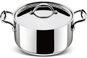 Lagostina 011115031220 Accademia Lagofusion Faitout avec Couvercle INOX 20 cm