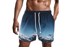 Danfiki Męskie szorty kąpielowe kąpielówki męskie szybkoschnące spodenki plażowe szorty surfingowe z podszewką z siatki