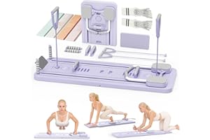 ‎NORTHDEER Northdeer Pilates Reformer, 2025 Upgraded Foldable Pilates Board, Multifunctional 8-in-1 Pilates Set for Home Fitness