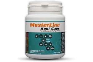 MasterLine Root Caps 125 Düngekapseln für Dauerhafte Versorgung der Wasserpflanzen mit Nährstoffen