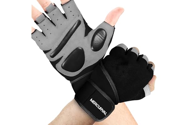 MERCURYAL 2-pack gymhandskar för män - gymhandskar för träning, pull-ups, gym - gymhandskar för kvinnor - gymhandskar