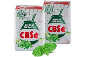 YERBEE CBSé Yerba Maté Thé Herbes de Montagne 1 kg (0,5 kg x 2) | Thé maté d'Argentine | Boisson revigorante et énergisante