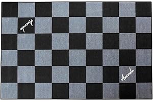 Aucuda Schlagzeugteppich, 1,2 x 1,4 m rutschfest Schalldicht Drum Teppich Matte Innen und Außen, Elektronisches Jazz Schlagzeug Kit für Bass Snare Drum, Weihnachten Schallschutz Akustik Teppich, Blau