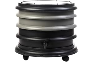 WORMbox | Vermicompostaggio 2 Vassoi Grigio | 32 Litri | Compost di Rifiuti Organici Compostiera Vermifuga Lombricompostiera | Lombrichi producono l'humus lombrico