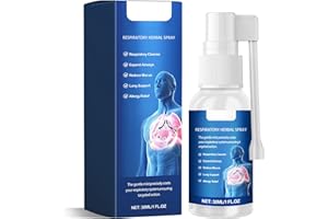 HERBENJOY Lung Cleansing Spray, Respiratory Herbal Spray, Lung Support Respiratory Cleanse & Breathe Spray, Herbal Lung Cleanse Mist Herbal Lung Care Spray - 30ML