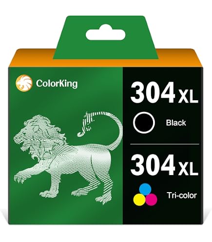 Inchiostro compatibile cartucce hp 304 nere e colore per stampante DeskJet 3760
