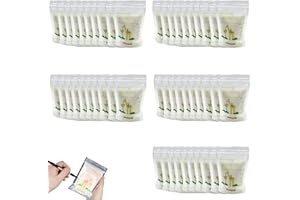 HZZXCH 50 Pack Breast Milk Storage Bags, 150ml Breast Milk Storage Bags, Fast Freeze and Thaw, Milk Storage Bags