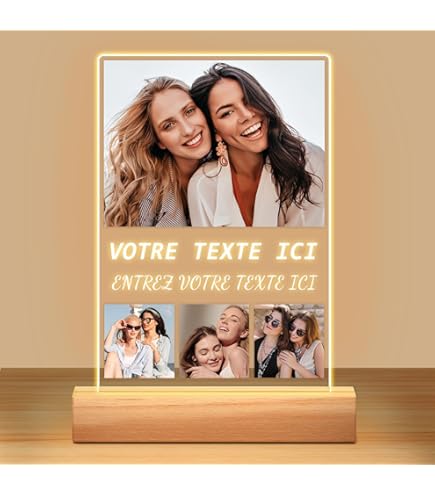 DPDP Lape Personnalisée Avec Photo-Cadeau Photo Personnalisé Cadeaux