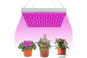 Ansobea 45W LED Pflanzenlampe, 225 LEDs Grow Lampe & Pflanzenlicht mit Vollspektrum (4050LM), Ideal für Zimmerpflanzen, Gemüse, Blumen, Aussaat, Growregale & Gewächshaus