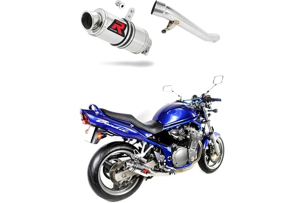 DOMINATOR Pot d'échappement Silencieux GP1 compatible avec GSF BANDIT 600 2000-2004