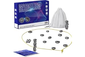 waziwe Magnetisches Schachspiel, Tisch Magnetic Schachspiel Magnetisch, Schachbrett Magnetisch, Magnet Schachspiel, Magnet Schach Spiel Magnetic Chess Game Geschenke für Kinder