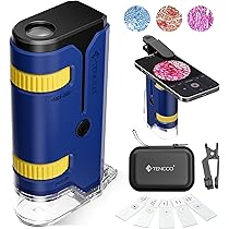 Microscope De Poche Pour Enfants, Mini Microscope Portable Pour L