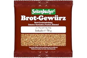 ‎SEITENBACHER Seitenbacher Brotgewürz I Koriander I Fenchel I Kümmel I (1x 70 g)