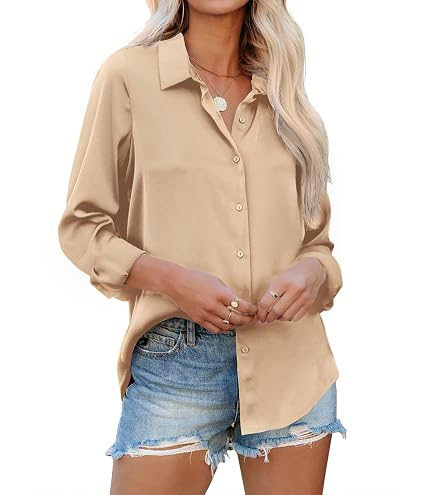 Blouse à Paillettes Argentées W WIDMANN Milano – Femme, Col Mao, Manches Longues, Idéale Pour Soirée Disco Ou Carnaval