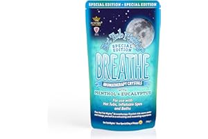 Hot Tub Nights Special Edition (Breathe) with Menthol & Eucalyptus Aromatherapy Crystals Vegan 1x (500g)