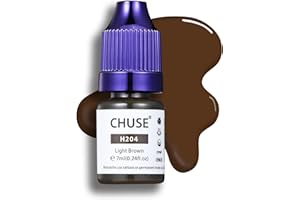 CHUSE Pigments liquides hybrides pour sourcils PMU 0,24 oz/7 ml (H204 Brun clair)