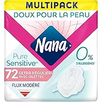 Promo Serviettes Hygiéniques Avec Ailettes Ultra Régulier Plus "nana
